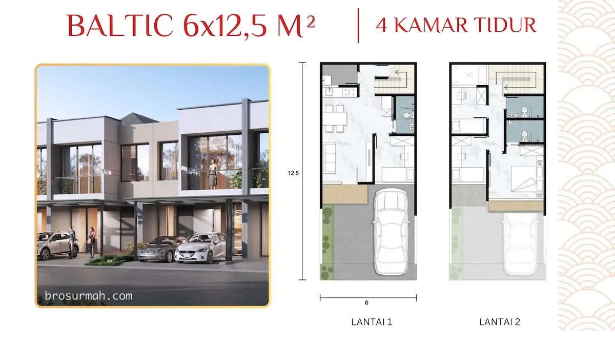 Rumah Kampoeng Bagan PIK2 Tipe Baltic