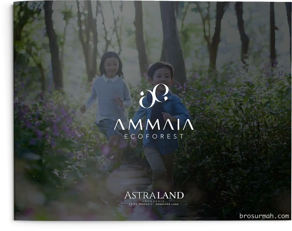 brosur rumah ammaia ecoforest cikupa