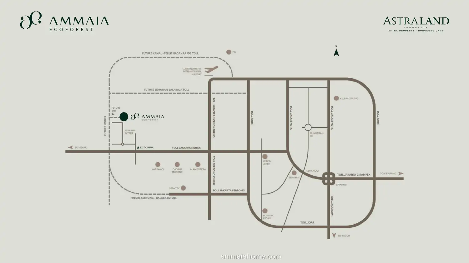 lokasi ammaia ecoforest cikupa