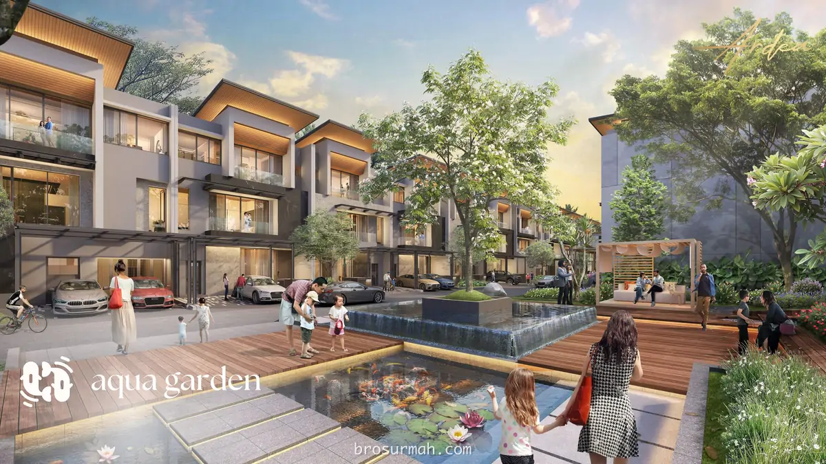 aqua zen garden cluster ardea summarecon serpong