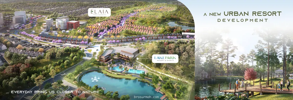 lake park resort and sport elaia citragarden serpong