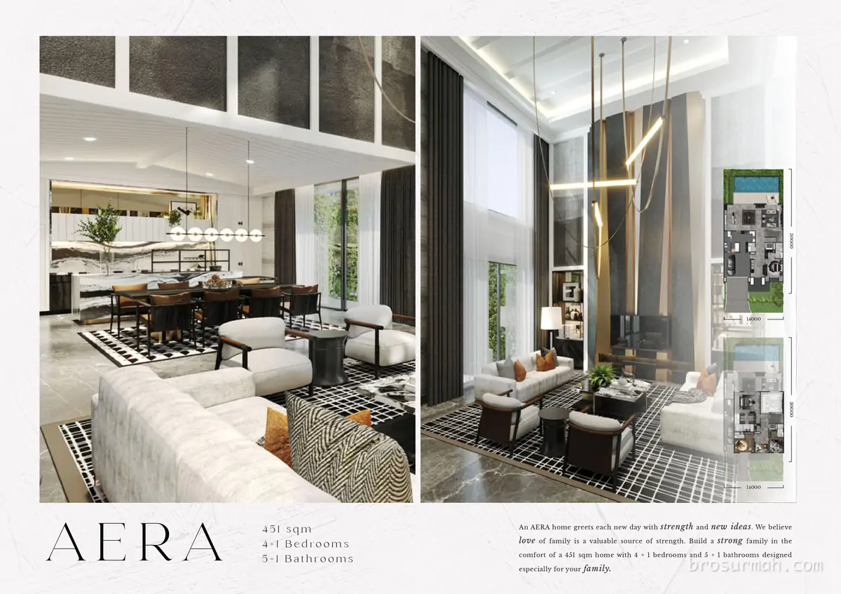 Rumah Gramercy Alam Sutera Tipe Aera