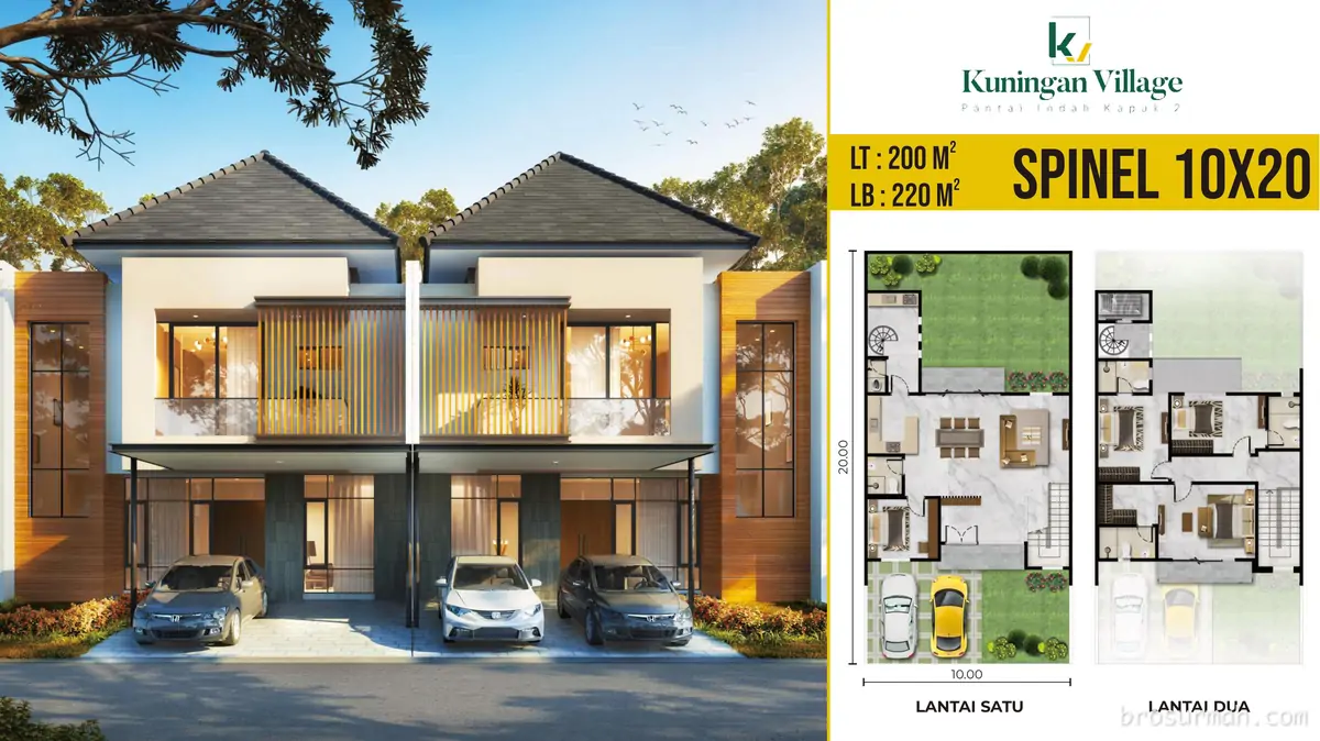 Rumah Kuningan Village PIK2 10x20